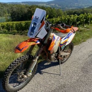 Tête de fourche rallye KTM EXC 450