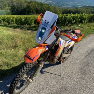 Tête de fourche rallye KTM EXC 450