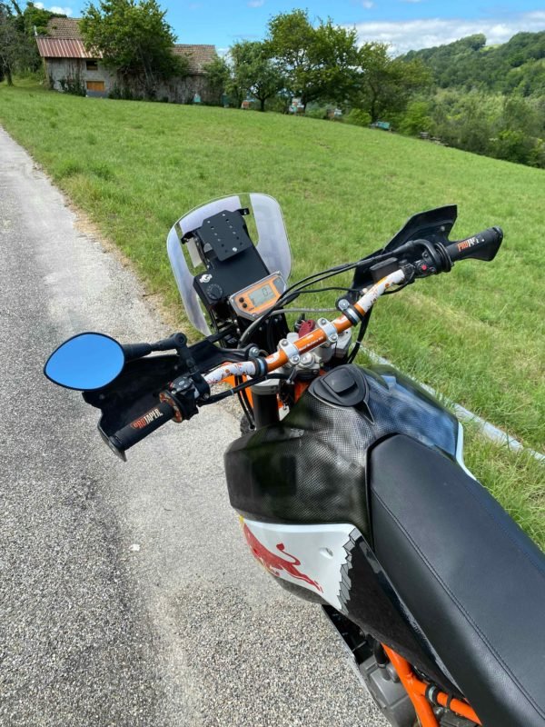 Tête de fourche rallye KTM 950 SE