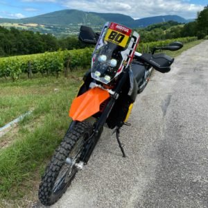 Tête de fourche rallye KTM 950 SE