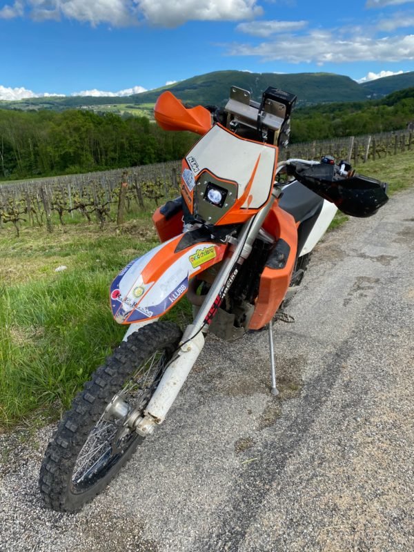 Mini Tête de fourche Rallye KTM EXC