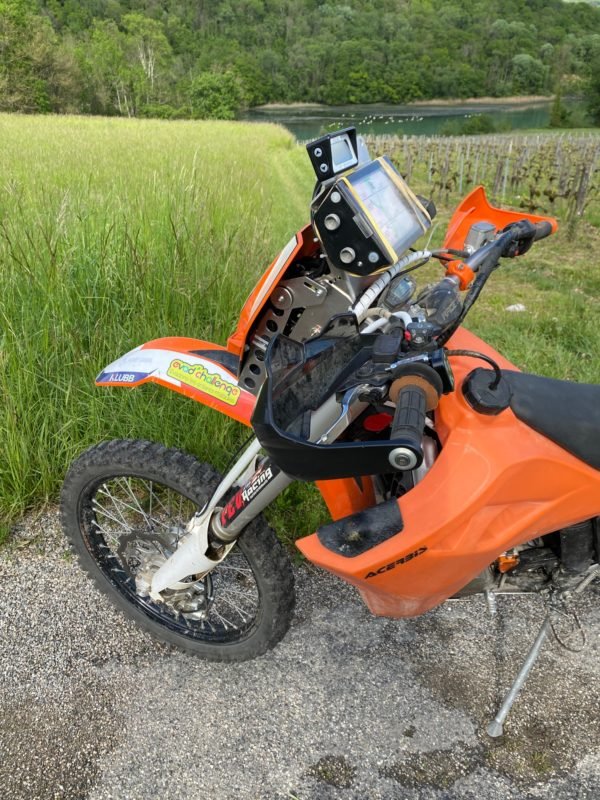 Mini Tête de fourche Rallye KTM EXC