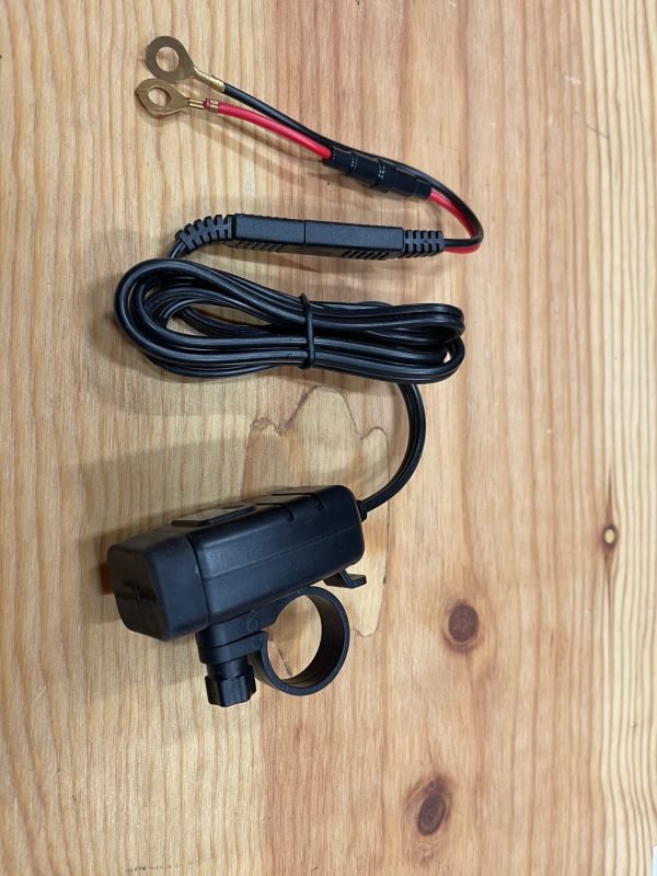 Prise double USB QC3 - fixation guidon 22mm – Image 3