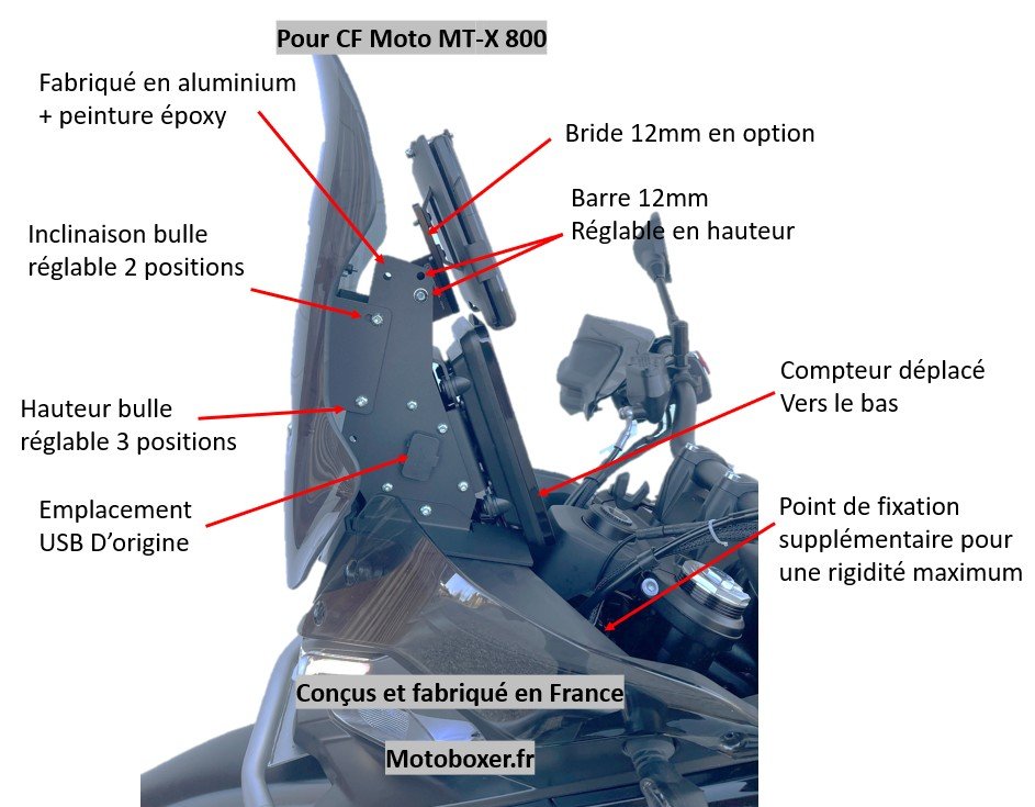 Tour Navigation - CF Moto MT-X 800 – Image 2